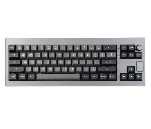 EPOMAKER Shadow-X Flamingo Switch czarno-srebrny/black-silver - 1318194 - zdjęcie